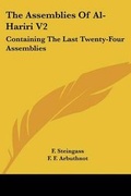 Cover: The Assemblies Of Al-Hariri V2 - Kessinger Publishing
