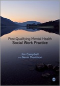 Cover: Post-Qualifying Mental Health Social Work Practice - SAGE Publications Ltd