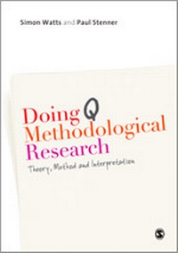 Enlarge image Cover: Doing Q Methodological Research - SAGE Publications Ltd