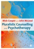 Cover: Pluralistic Counselling and Psychotherapy - SAGE Publications Ltd