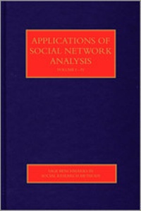 Enlarge image Cover: Applications of Social Network Analysis - SAGE Publications Ltd