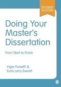 Cover: Doing Your Master's Dissertation - SAGE Publications Ltd