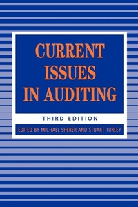 Enlarge image Cover: Current Issues in Auditing - SAGE Publications Ltd
