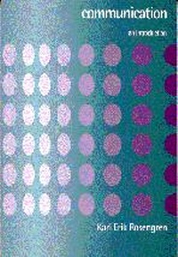 Enlarge image Cover: Communication - SAGE Publications Ltd