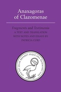 Cover: Anaxagoras of Clazomenae - University of Toronto Press