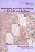 Cover: Managing External Relations in Schools and Colleges - SAGE Publications Ltd