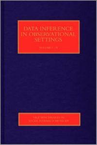 Enlarge image Cover: Data Inference in Observational Settings - SAGE Publications Ltd