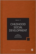 Cover: Childhood Social Development - SAGE Publications Ltd
