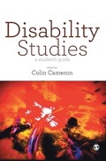 Cover: Disability Studies - SAGE Publications Ltd