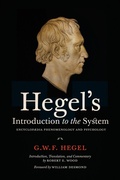 Cover: Hegel's Introduction to the System - University of Toronto Press