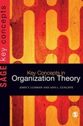 Cover: Key Concepts in Organization Theory - SAGE Publications Ltd