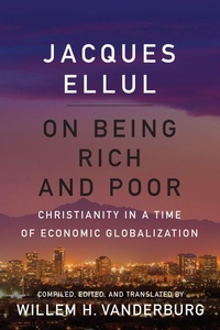 Enlarge image Cover: On Being Rich and Poor - University of Toronto Press