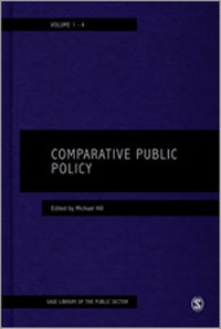 Enlarge image Cover: Comparative Public Policy - SAGE Publications Ltd