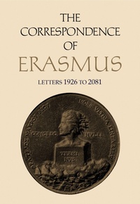 Enlarge image Cover: The Correspondence of Erasmus - University of Toronto Press