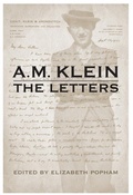 Cover: A.M. Klein: the Letters - University of Toronto Press