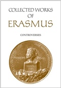 Cover: Collected Works of Erasmus - University of Toronto Press