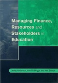 Cover: Managing Finance, Resources and Stakeholders in Education - SAGE Publications Ltd