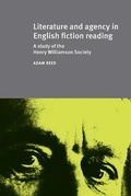 Cover: Literature and Agency in English Fiction Reading - University of Toronto Press