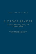 Cover: A Croce Reader - University of Toronto Press