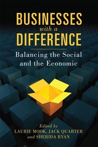 Enlarge image Cover: Businesses with a Difference - University of Toronto Press