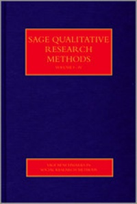 Enlarge image Cover: SAGE Qualitative Research Methods - SAGE Publications Ltd