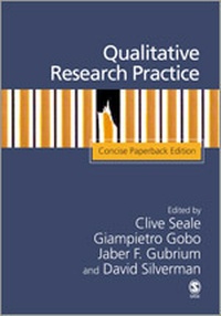 Enlarge image Cover: Qualitative Research Practice - SAGE Publications Ltd