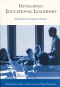 Cover: Developing Educational Leadership - SAGE Publications Ltd