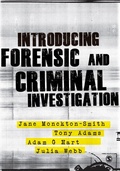 Bild: Introducing Forensic and Criminal Investigation - SAGE Publications Ltd