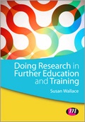 Cover: Doing Research in Further Education and Training - Learning Matters Ltd