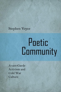 Enlarge image Cover: Poetic Community - University of Toronto Press