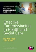 Cover: Effective Commissioning in Health and Social Care - Learning Matters Ltd