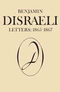 Cover: Benjamin Disraeli Letters - University of Toronto Press