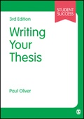 Cover: Writing Your Thesis - SAGE Publications Ltd