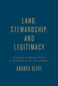 Cover: Land, Stewardship, and Legitimacy - University of Toronto Press