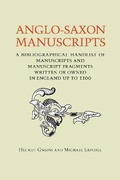 Cover: Anglo-Saxon Manuscripts - University of Toronto Press