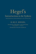 Cover: Hegel's Introduction to the System - University of Toronto Press