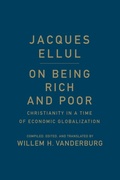 Cover: On Being Rich and Poor - University of Toronto Press