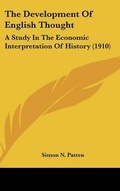 Cover: The Development Of English Thought - Kessinger Publishing