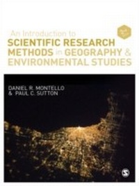 Enlarge image Cover: An Introduction to Scientific Research Methods in Geography and Environmental Studies - SAGE Publications Ltd