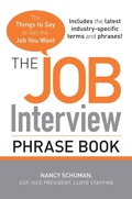 Cover: The Job Interview Phrase Book - Adams Media
