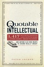 Cover: The Quotable Intellectual - Adams Media Corporation