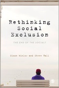 Cover: Rethinking Social Exclusion - SAGE Publications Ltd