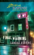 Cover: Final Warning - Steeple Hill Love Inspired Suspense