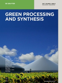 Abbildung von: Green Processing and Synthesis - De Gruyter