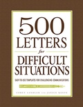 Cover: 500 Letters for Difficult Situations - Adams Media
