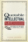 Cover: The Quotable Intellectual - Adams Media