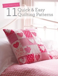 Enlarge image Cover: Quilt Essentials - 11 Quick & Easy Quilting Patterns - David & Charles