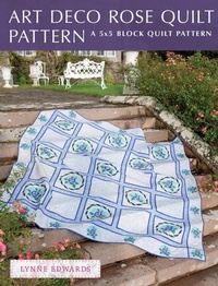 Enlarge image Cover: Art Deco Rose Quilt Pattern - Bonnier Books UK