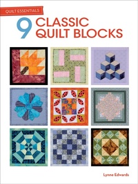 Enlarge image Cover: 9 Classic Quilt Blocks - David & Charles