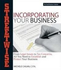 Abbildung von: Streetwise Incorporating Your Business - Adams Media